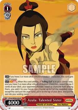 Azula: Talented Sister (V.1 - Rare)