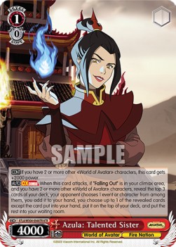 Azula: Talented Sister (V.2 - Feature Rare)