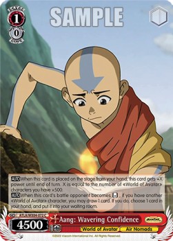 Aang: Wavering Confidence