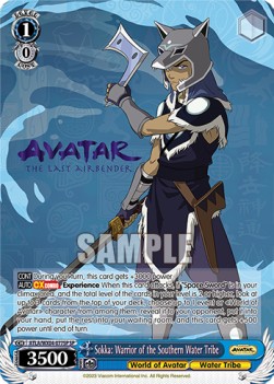 Sokka: Warrior of the Southern Water Tribe (V.2 - Special Rare)