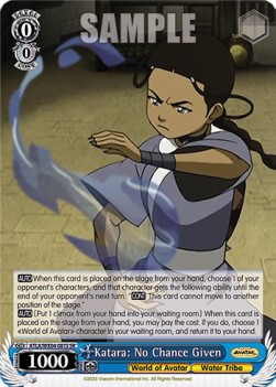 Katara: No Chance Given (V.2 - Super Rare)