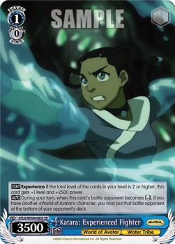 Katara: Experienced Fighter (V.2 - Super Rare)