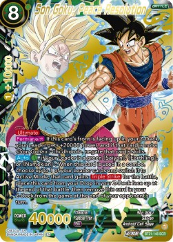 Son Goku, Peace Resolution (V.1 - Secret Rare)