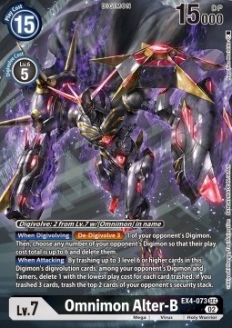 Omnimon Alter-B (EX4-073) (V.2)