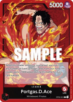 Portgas.D.Ace (OP03-001) (V.1)