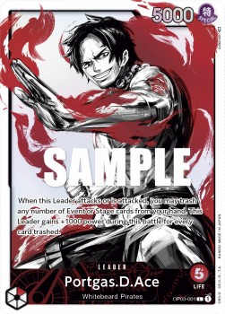 Portgas.D.Ace (OP03-001) (V.2)