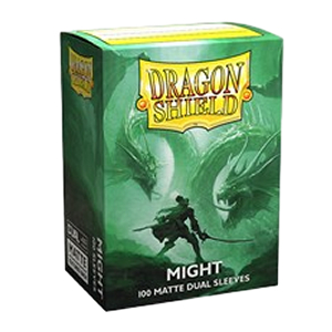 100 Dragon Shield Sleeves - Matte Dual Might