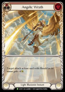 Angelic Wrath (Red) (Extended Art Rainbow Foil)