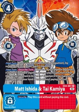 Matt Ishida & Tai Kamiya (EX4-061) (V.2)