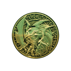 YCS Pre-Register "Black Luster Soldier" Coin (Gold)