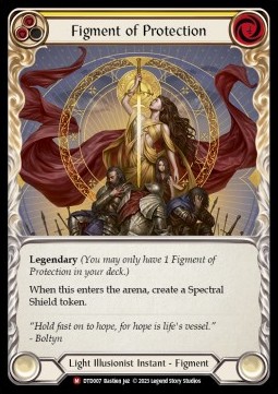 Figment of Protection // Aegis, Archangel of Protection (Regular)