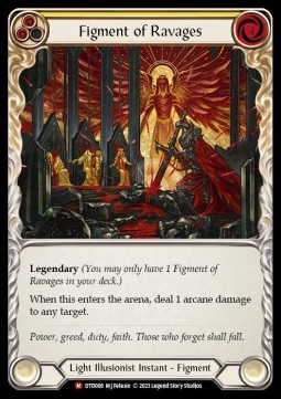 Figment of Ravages // Sekem, Archangel of Ravages (Regular)