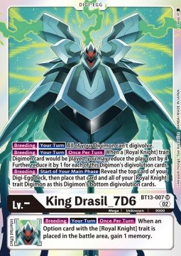 King Drasil_7D6 (BT13-007) (V.1)