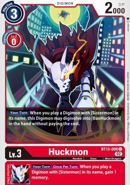 Huckmon (BT13-009)