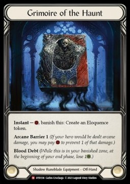 Grimoire of the Haunt (Cold Foil)