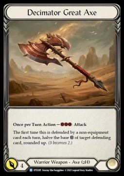 Decimator Great Axe (Regular)