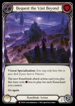 Bequest the Vast Beyond (Rainbow Foil)