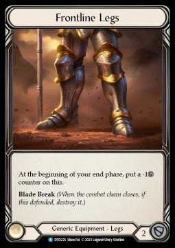 Frontline Legs (Cold Foil)