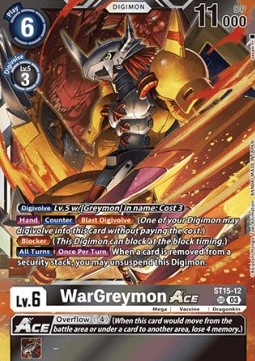 WarGreymon Ace (ST15-12)