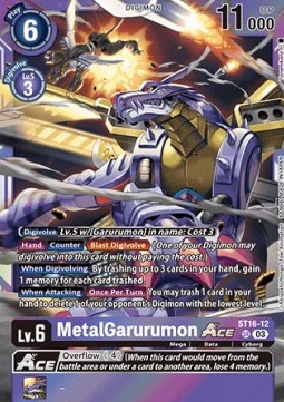 MetalGarurumon Ace (ST16-12)