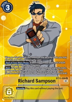 Richard Sampson (BT13-098) (V.2)