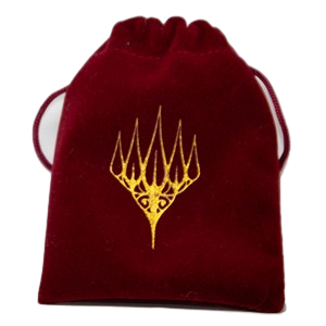 Burgundy Dice Bag