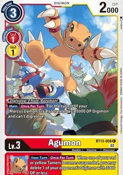 Agumon (BT13-008)