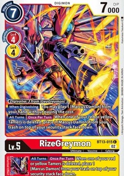 RizeGreymon (BT13-015)