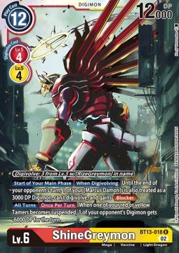 ShineGreymon (BT13-018)