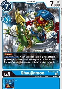 Shaujinmon (BT13-027)