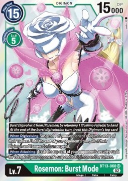 Rosemon: Burst Mode (BT13-060) (V.1)