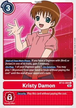 Kristy Damon (BT13-094)