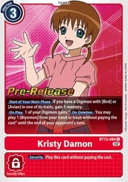 Kristy Damon (BT13-094)