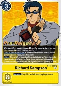 Richard Sampson (BT13-098) (V.1)