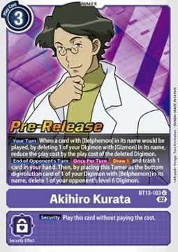 Akihiro Kurata (BT13-103)