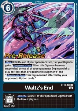 Waltz´s End (BT13-108)