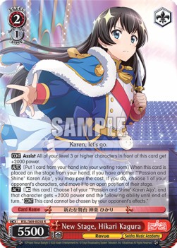 New Stage, Hikari Kagura (V.1 - Rare)