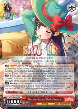 "Musketeer Porthos" Mahiru Tsuyuzaki (V.1 - Rare)