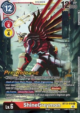 ShineGreymon (BT13-018)