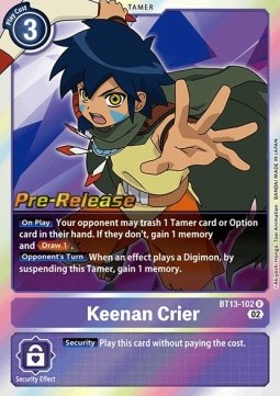 Keenan Crier (BT13-102) (V.1)