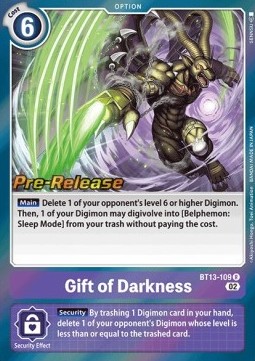 Gift of Darkness (BT13-109)