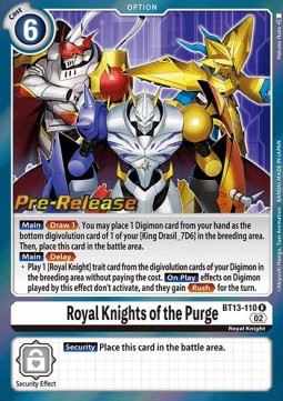 Royal Knights of the Purge (BT13-110)