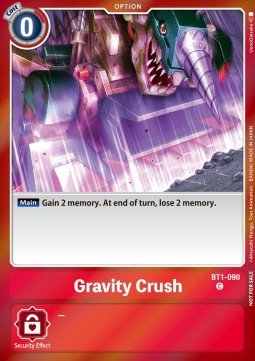 Gravity Crush (BT1-090)