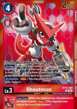 Shoutmon (BT10-008)