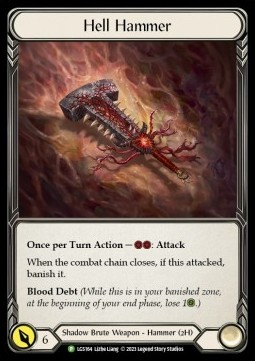 Hell Hammer (Cold Foil)