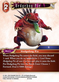 Hedgehog Pie (20-019)