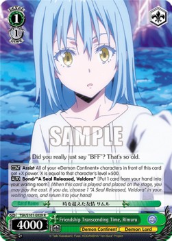 Friendship Transcending Time, Rimuru (V.1 - Rare)