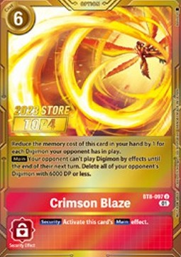 Crimson Blaze (BT8-097) (V.2)