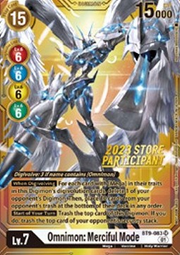 Omnimon: Merciful Mode (BT9-083) (V.1)