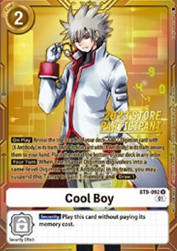 Cool Boy (BT9-092) (V.1)